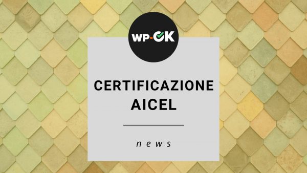 Certificazione AICEL WP-OK