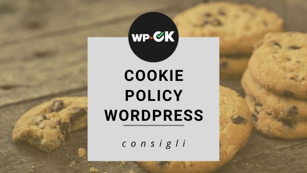 Configurare cookies su WordPress
