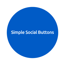 Simple social buttons plugin