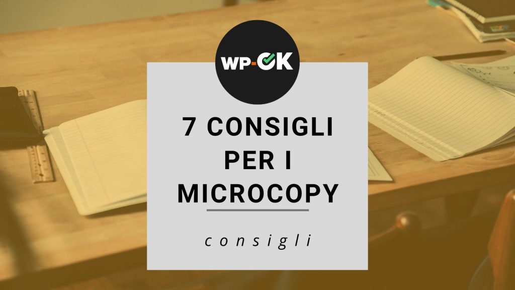 7 consigli per il microcopy